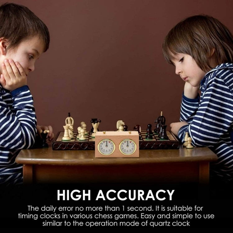 DT05a Retro Wood Shell Chess Clock Mechanical International Chess Clock by bashfashion