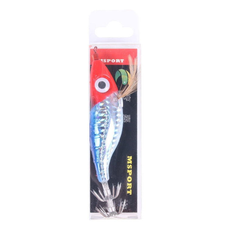 HENGJIA SJ023 Luminous Horizontal Shrimp Squid Hook Bionic Bait, Size: 10cm 9g(6) by HENGJIA