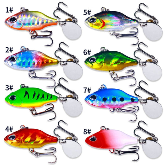 HENGJIA VIB064 Micro Lure VIB Bionic Lure, Size: 5.2cm 8.5g(8) by HENGJIA