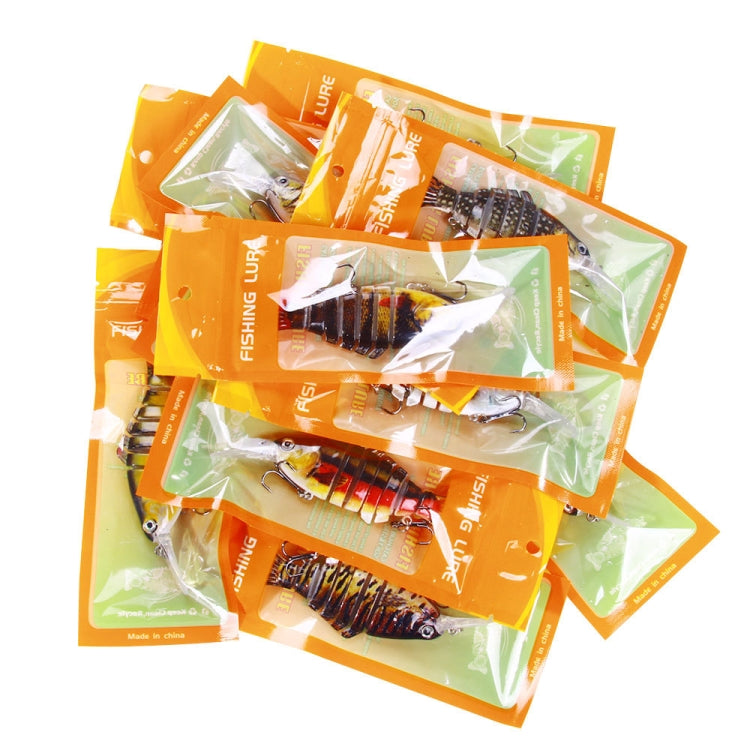 HENGJIA JM065 12cm Luya Fishing Gear Bait Multi-Section Fish Sinking Lure(4) by HENGJIA