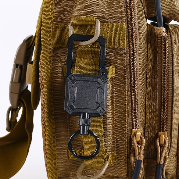 Telescopic Easy-to-pull Keychain Multifunctional Backpack Magnetic Lanyard(6892) by bashfashion