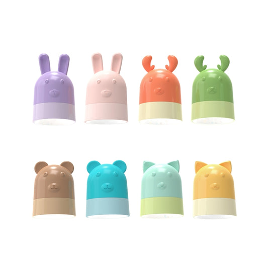 KD201 Portable Lamp Hanging Neck Reading LED Night Light, Style: Little Deer (Blue+Brown) by bashfashion