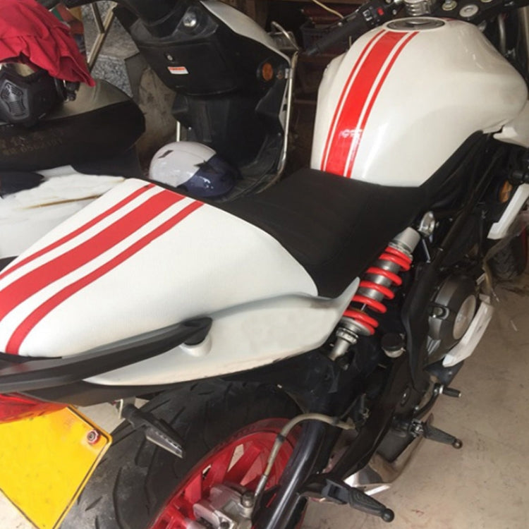 50cm DIY Fuel Tank Cover Reflective Sticker for Car and Motorcycle(Black) by bashfashion