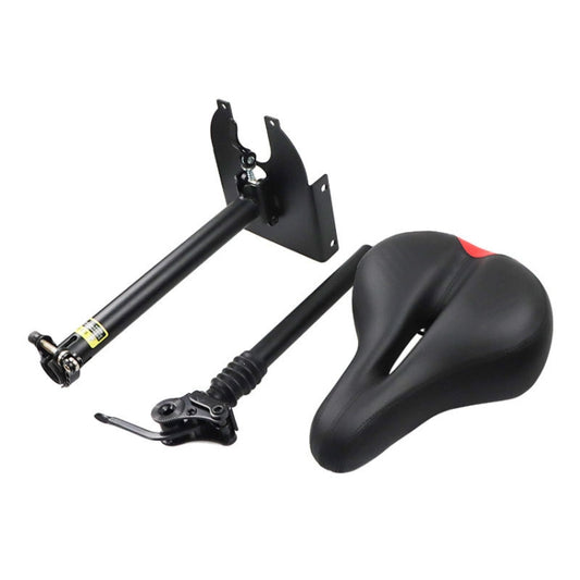 For Xiaomi M365 Scooter Accessories Seat Lifting and Folding Saddle Without Punching(Black) by bashfashion