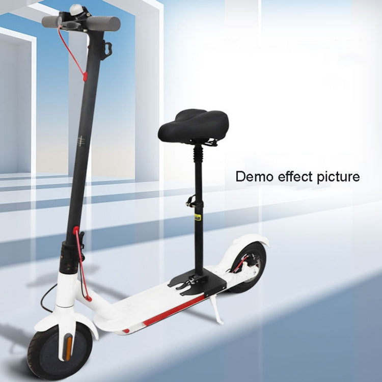 For Xiaomi M365 Scooter Accessories Seat Lifting and Folding Saddle Without Punching(Black) by bashfashion