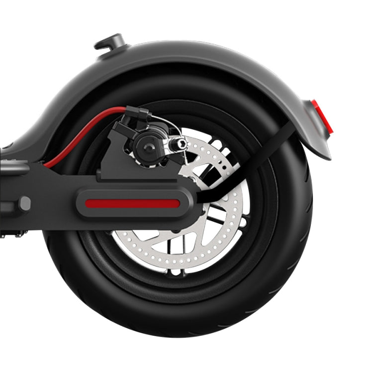 For Xiaomi M365 Electric Scooter Accessories, Fender+Bracket+Taillight, Color: Black Without Wrench by bashfashion