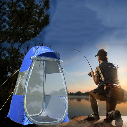 ZL8801 Single Foldable Outdoor Fishing Rainproof Sunshade Tent with Double-doors(Camouflage) by bashfashion