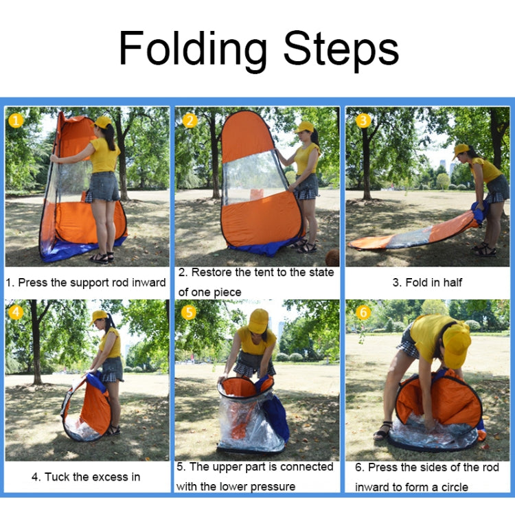 ZL8801 Single Foldable Outdoor Fishing Rainproof Sunshade Tent with Double-doors(Camouflage) by bashfashion