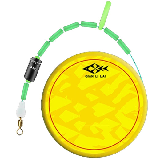 2pcs Outdoor Fishing Anti-tangle Spotted Invisible Line Set with Scale, Size: 5.4m(2.5) by bashfashion