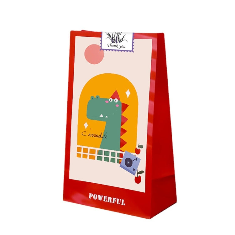 Thank You Square Self-adhesive Gift Food Packaging Seal Sticker Card Label, Size: 38x38mm(K-212-R1) by bashfashion