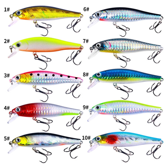 HENGJIA MI160 8.8cm 9g Floating Water Minno Fake Bait, Color: 1 by HENGJIA