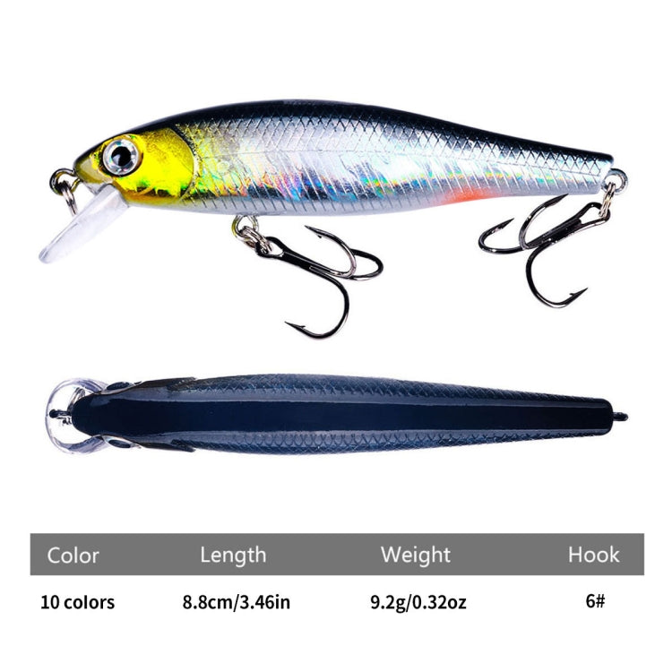 HENGJIA MI160 8.8cm 9g Floating Water Minno Fake Bait, Color: 1 by HENGJIA