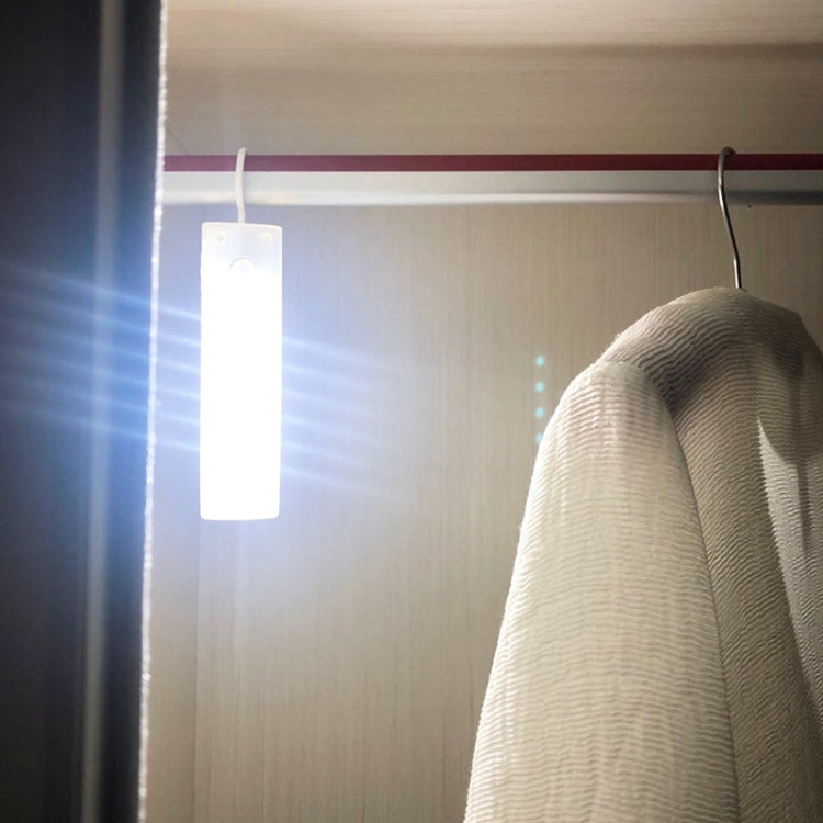 HWX-001 LED Smart Sensing Light Corridor Wireless Night Lamp(White) by bashfashion