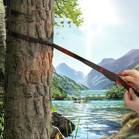 XINDA 2m Hammock Sling + Quick Buckle Set Swing Rope Strap by XINDA