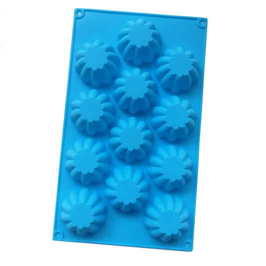 Handmade DIY 12 Holes Tart Lace Silicone Mold by bashfashion