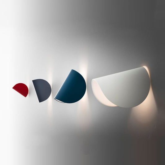 Showroom Bedroom Bedside Lamp Rotating LED Color Wall Lamp, Color: White(White Light) by bashfashion