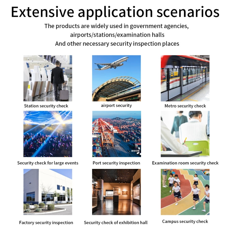 ESH-10 Handheld Metal Detector Product Security Detection Detector by bashfashion