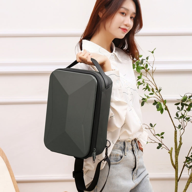 For DJI Mini 3 / Mini 3 Pro Hard Shell Storage Bag Box Chest Bag Shoulder Bag Messenger Bag(Dark Gray) by bashfashion