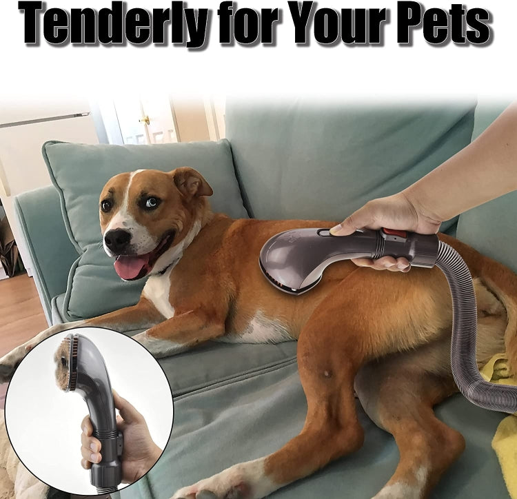 2 In 1 Set For Dyson V6 Vacuum Cleaner Pet Brush Head Hair Comb Accessories by bashfashion