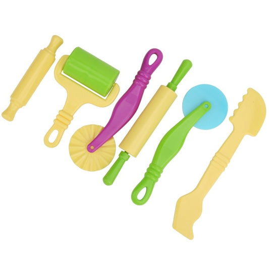 6pcs/set Plasticine Clay Mold Educational DIY Toys by bashfashion