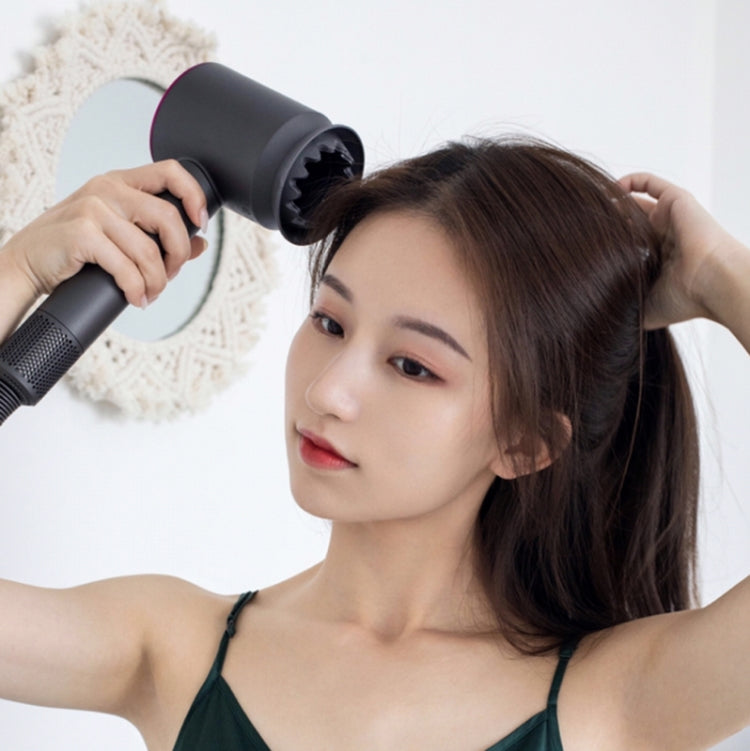 For Dyson Hair Dryer Gentle Air Nozzle Attachments(Black) by bashfashion