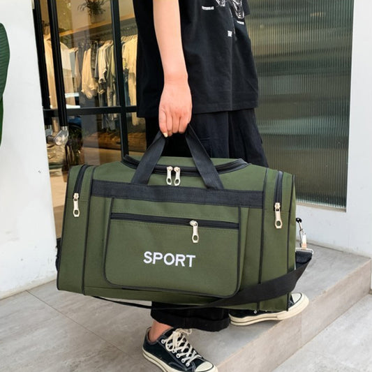 LXZ173 Large Capacity Shoulder Portable Travel Storage Bag(Green) by bashfashion