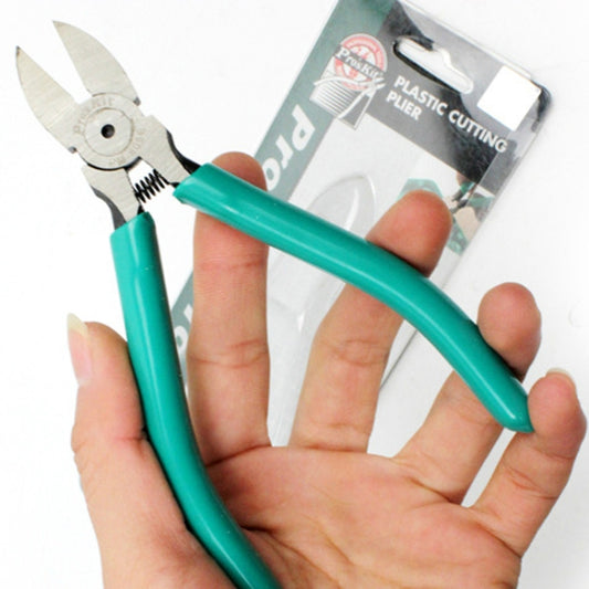 ProsKit PM-805E Thin Knife Water Nose Pliers 5 Inch Angled Nose Pliers(Green) by ProsKit