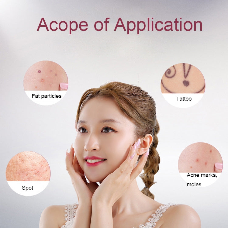 FY-106 Portable Mole and Freckle Removal Pen Household Laser Beauty Equipment(Rose Gold) by bashfashion