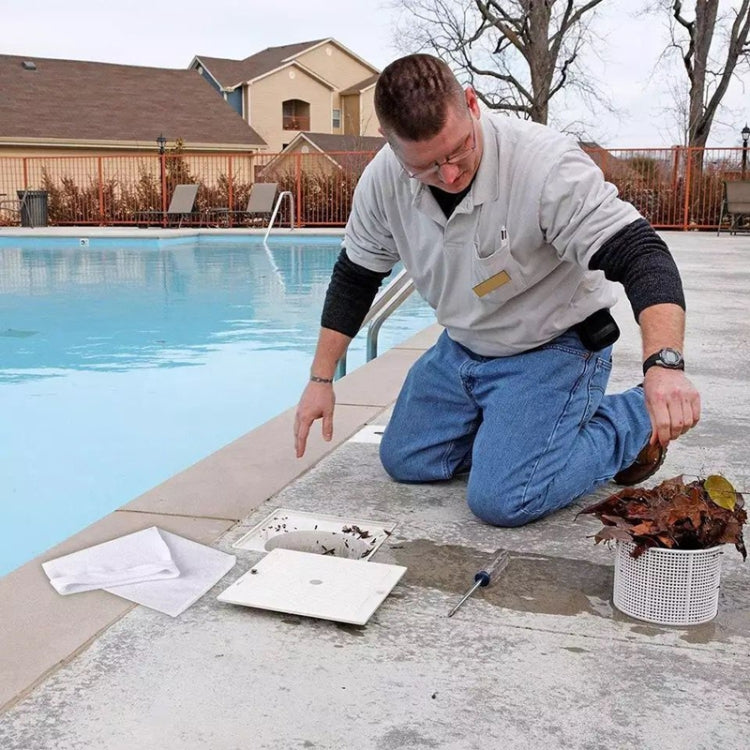 20pcs Swimming Pool Trash Cover Swimming Pool Skimmer Filter Anti-Fouling Cover by bashfashion