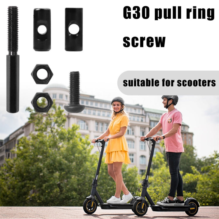 X0214 for Ninebot Max G30 Electric Scooter Screw Accessories Scooter Lock Screw(Black) by bashfashion