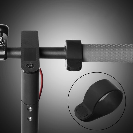 X0211 2pcs Scooter Accelerator Dial Silicone Case Dial Cover For Xiaomi M365/1S/Pro/MAX G30/ES2(Black) by bashfashion