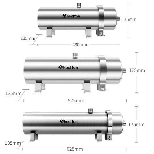 WHEELTON WHT-UF1000 Home Water Purifier High Flow Pipeline Filter by WHEELTON