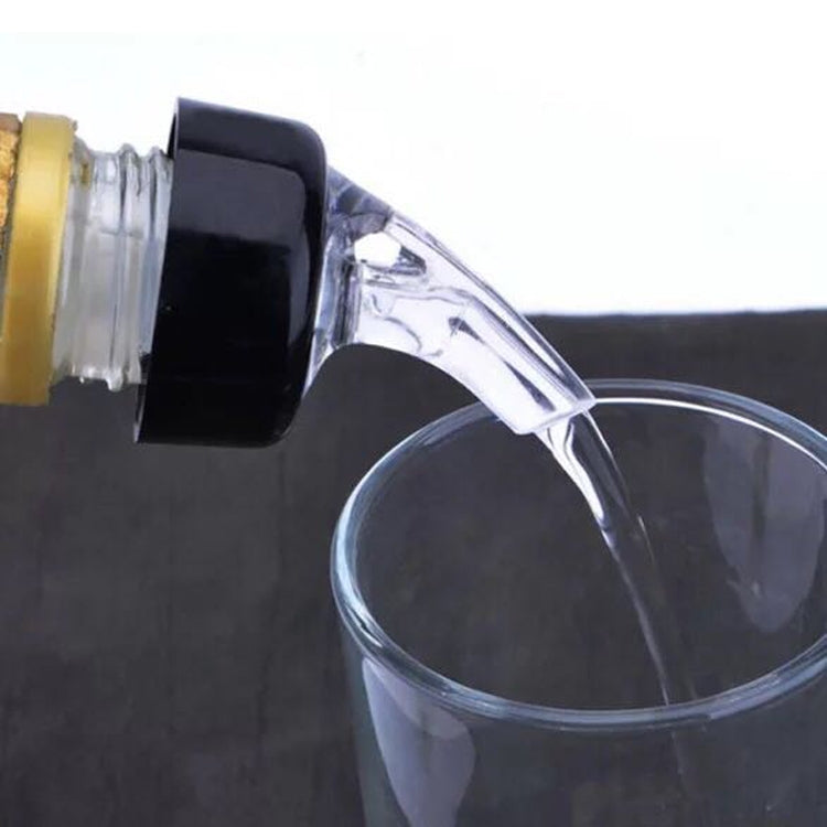 Quantitative Wine Pourer Red Wine Cork Wine Stopper 20ml Transparent by bashfashion