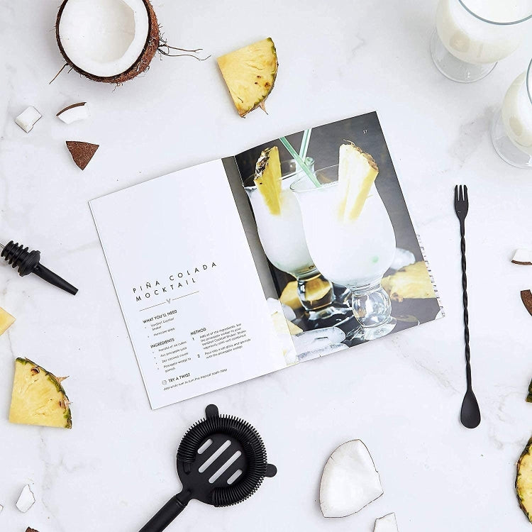 8 In 1 Stainless Steel Bartender Set Cocktail Tools by bashfashion