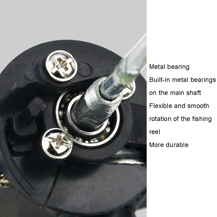 YUMOSHI JL200 Spinning Reel With Line(Electroplated Silver) by YUMOSHI