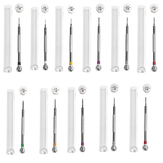 LSD5120 Repair Watch Glasses Stainless Steel Screwdriver Precision Watch Screwdriver Tool 1.6 Phillips (Purple) by bashfashion