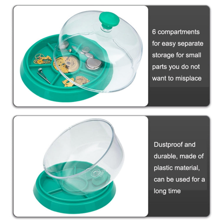 BYL7118 Watch Spare Parts Movement Dust Cover Watch Maintenance Dust(Random Color) by bashfashion