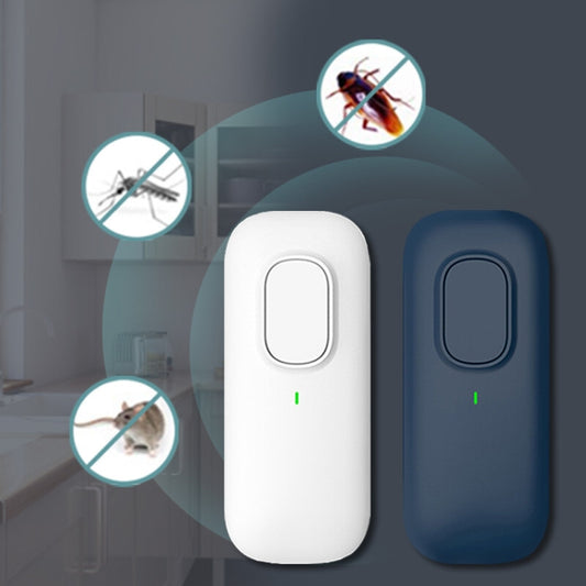 ZCC01 Ultrasonic Mosquito Repellent Mouse Repellent Mite Removal Instrument EU Plug(White) by bashfashion