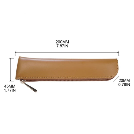 AhaStyle WG11 Leather Nib Pen Holder Pen Case Convenience Anti Lost Bag(Black) by AhaStyle