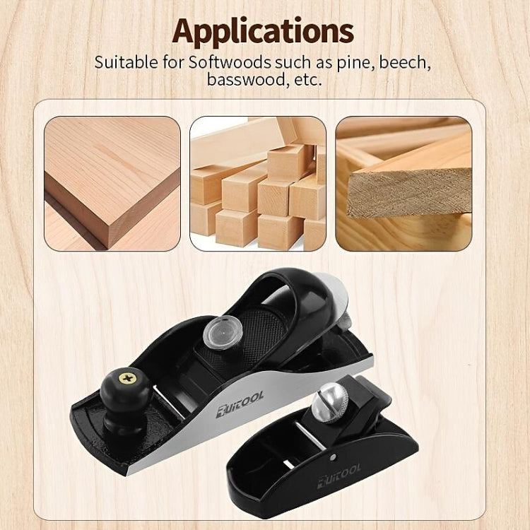 RUITOOL Small Woodworking Planer Metal Short Planer Edge Trimming Chamfer Planer by bashfashion