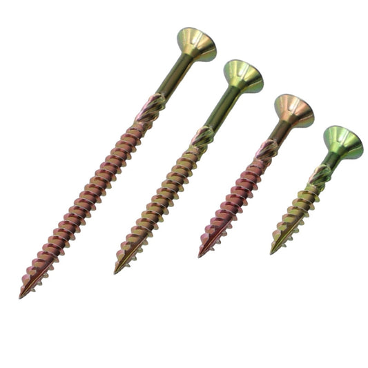 RUITOOL T25 100pcs Woodworking Screws Torx Self Tapping Screws 5 x 80mm by bashfashion