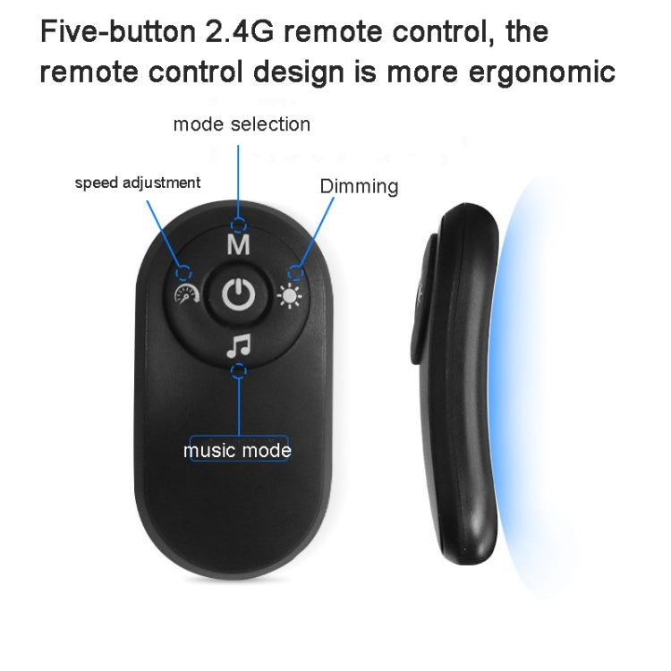 SKS-JZ-13 DC 12V 10m 15 LEDs Bluetooth RGB Lawn Light String Waterproof LED Buried Lights US Plug by bashfashion