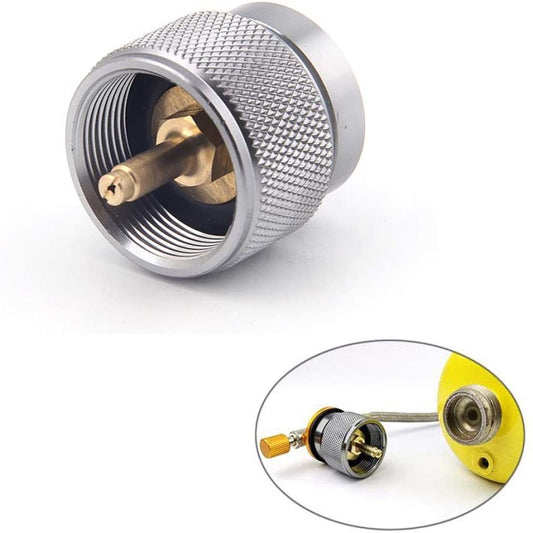 Portable Camping Stove Propane Tank Adapter American Standard Gas Burner Conversion Head by bashfashion