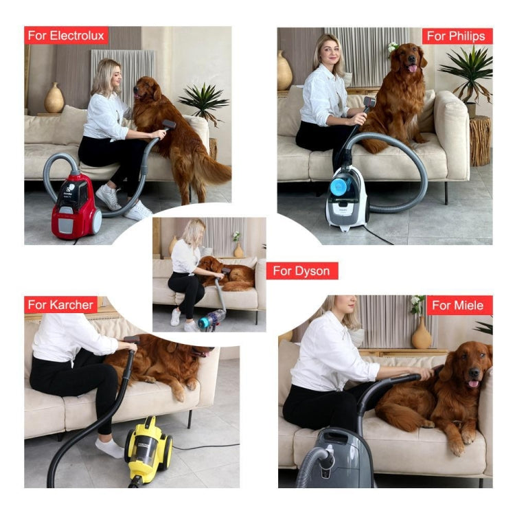 For Dyson Vacuum Cleaner Pet Hair Removal Brush Set, Spec: Set 1 by bashfashion