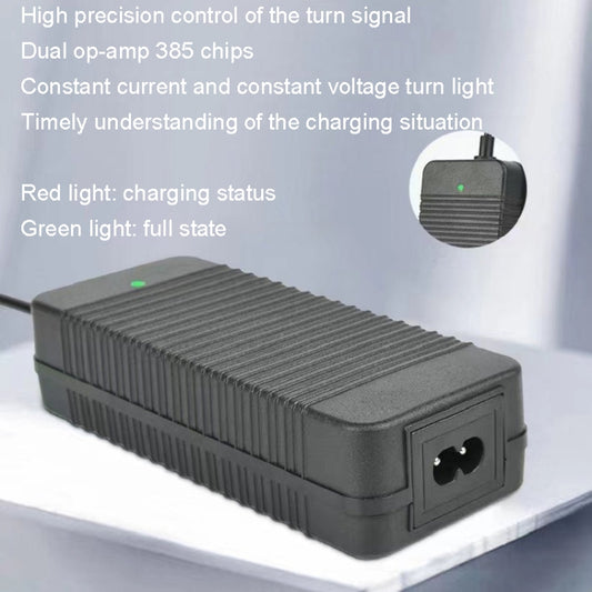 42V 2A Aviation Head 3-core GX16 Electric Scooter Smart Charger 36V Lithium Battery Charger, Plug: UK by bashfashion