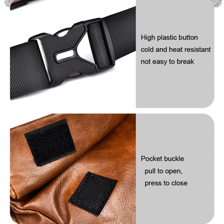 WEIXIER D265 Single Shoulder Crossbody Male Small Backpack(Gray) by WEIXIER