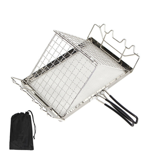 COOLCAMP Outdoor Camping Stainless Steel Bread Rack Foldable Portable BBQ Mesh Rack by COOLCAMP