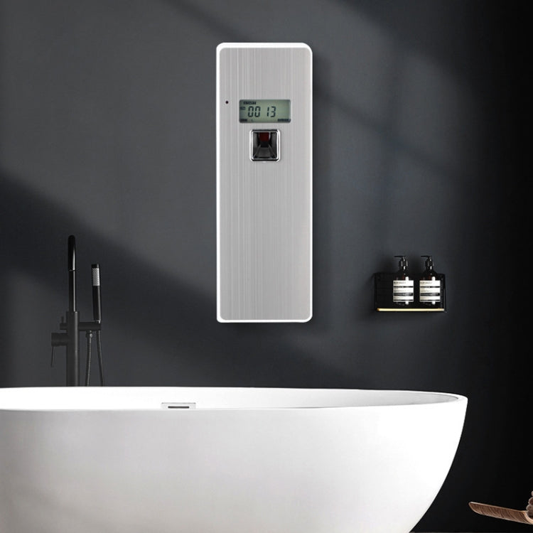 Anti-Corrosion Stainless Steel Panel LCD Digital Display Intelligent Automatic Fragrance Sprayer(Brushed) by bashfashion