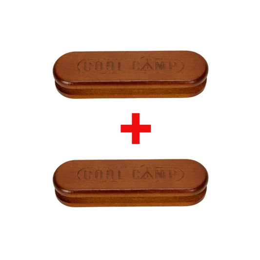 COOL CAMP Solid Wood Handle For Camping BBQ Pan Grill Heat-resistant Lifting Handle by COOL CAMP