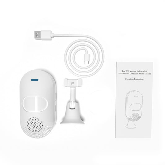 TUYA APP Control Wireless PIR Motion Sensor Alarm WiFi Motion Detector by bashfashion